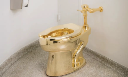 纽约曼哈顿黄金马桶被盗，天价马桶竟然还真的使用？