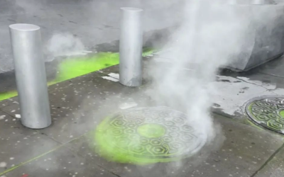 刚刚！纽约忍者神龟实验室炸了！还冒出绿色气体……